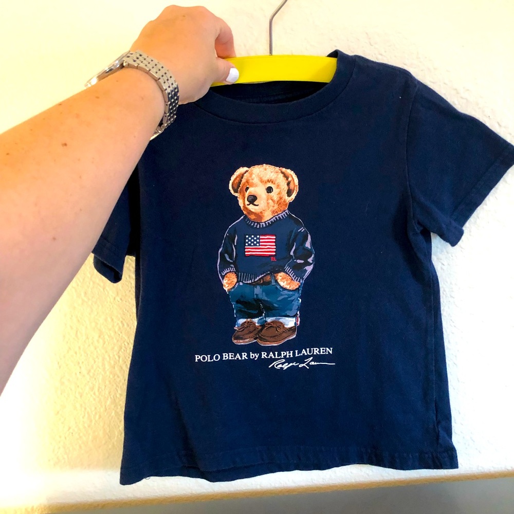 Polo bear t shirt 4t